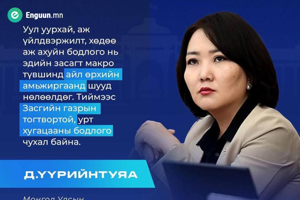 УИХ-ын гишүүн Д.Үүрийнтуяагийн цахим тайлангаас